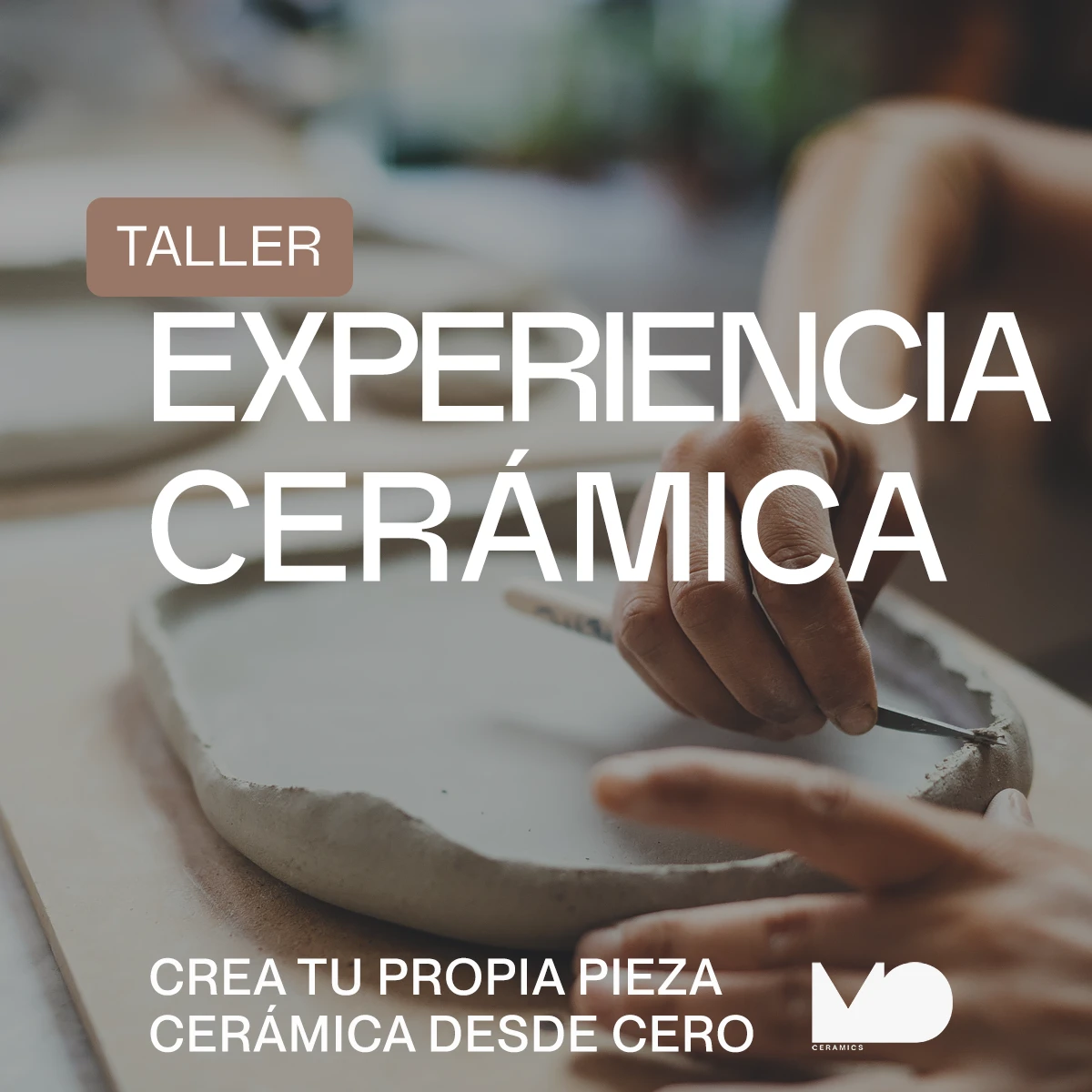 Taller experiencia con la cerámica