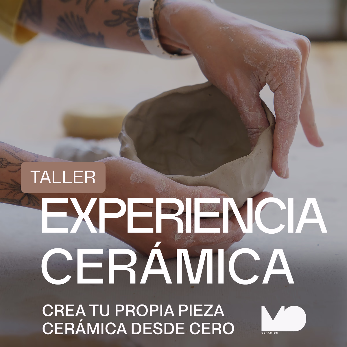 Taller de experiencia cerámica en Alicante